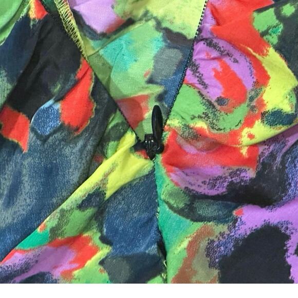 Rachel by Rachel Roy Illusion Print Sleeveless mini bodycon SZ. 0 Floral - Picture 6 of 14